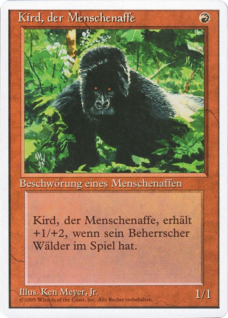 Magic: The Gathering - Kird, der Menschenaffe - Revised Edition