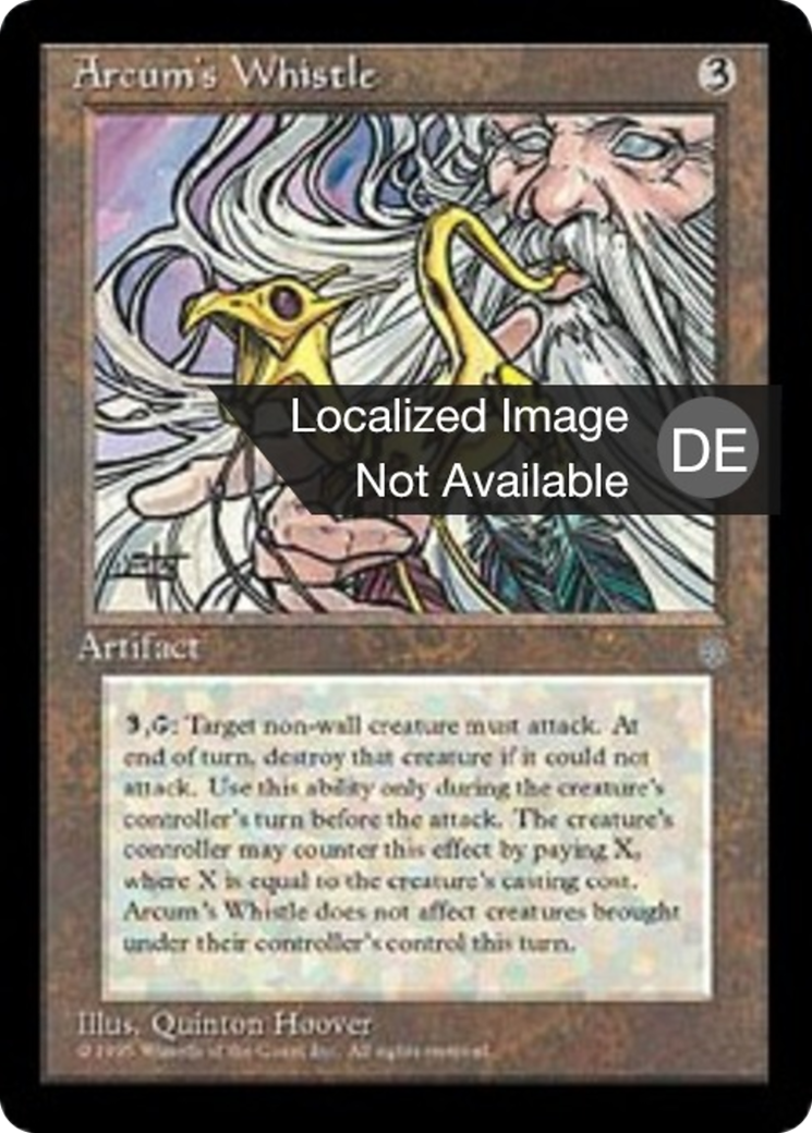 Magic: The Gathering - Arcums Pfeife - Ice Age