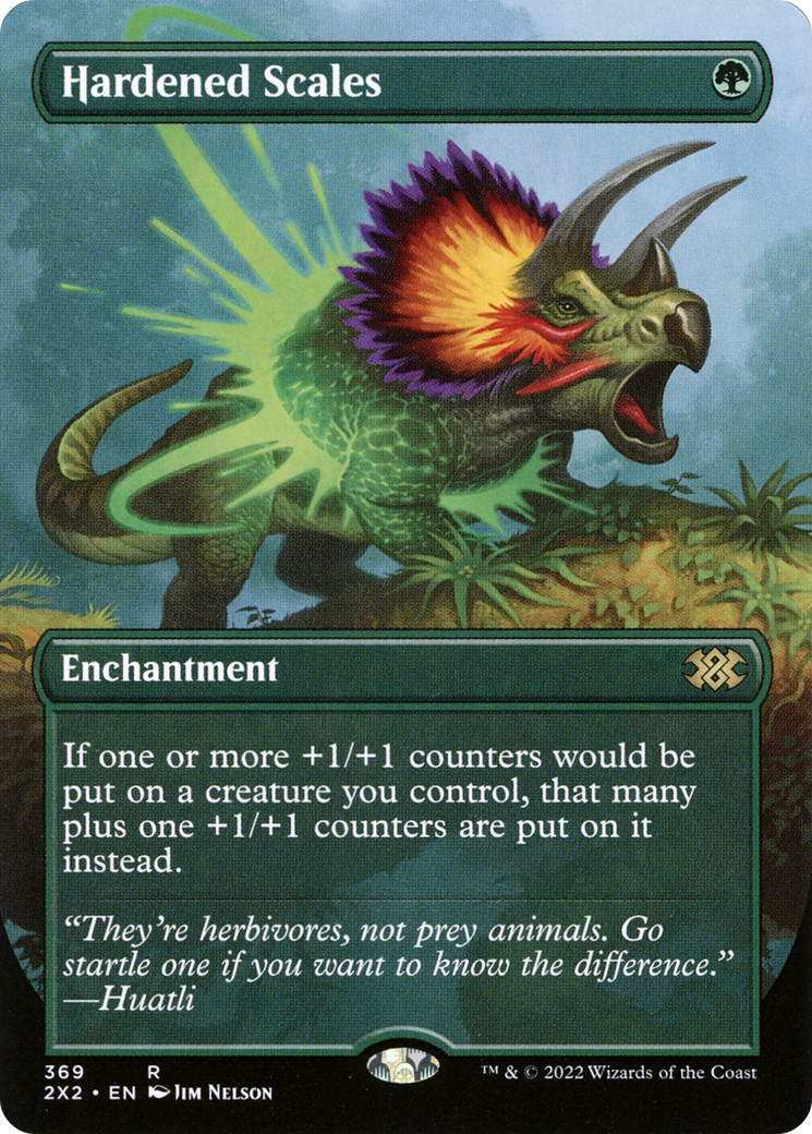 Magic: The Gathering - Hardened Scales Foil - Double Masters 2022