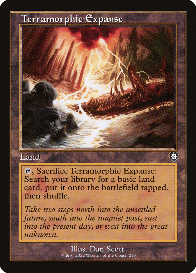Magic: The Gathering - Terramorphic Expanse - The Brothers' War Commander