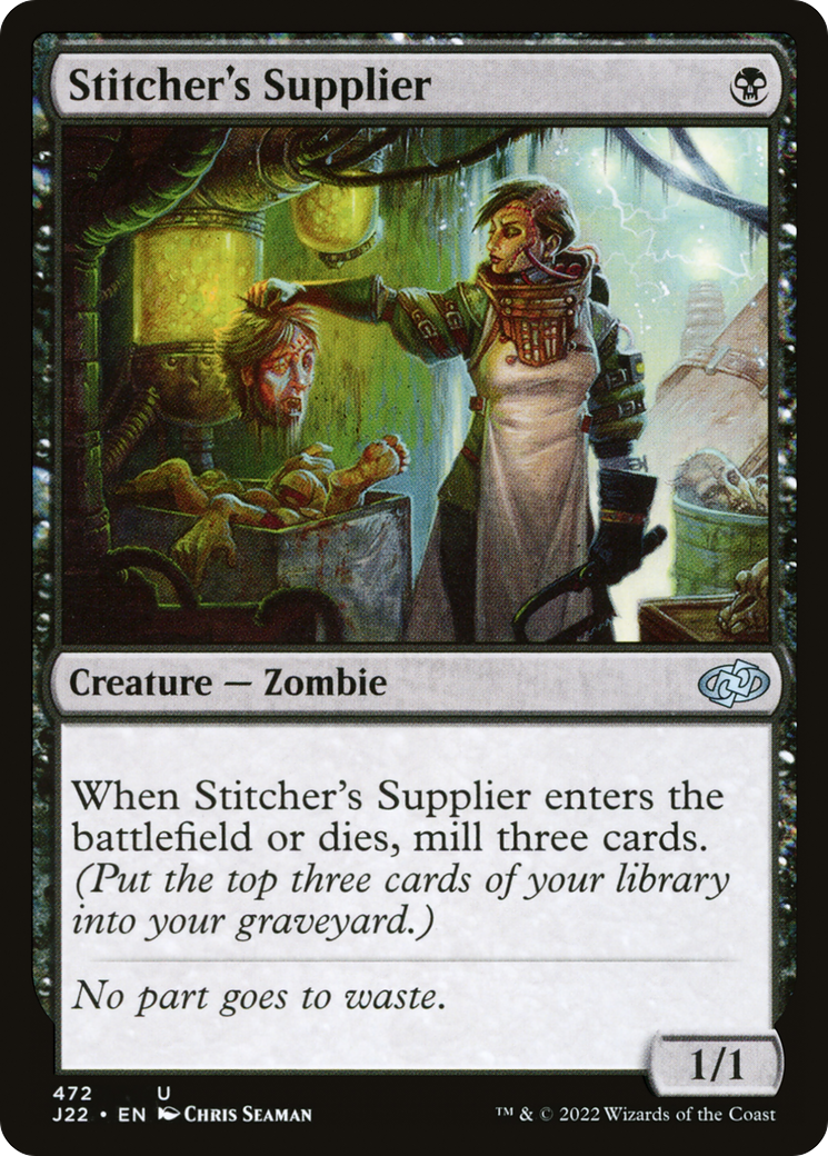 Magic: The Gathering - Stitcher's Supplier - Jumpstart 2022