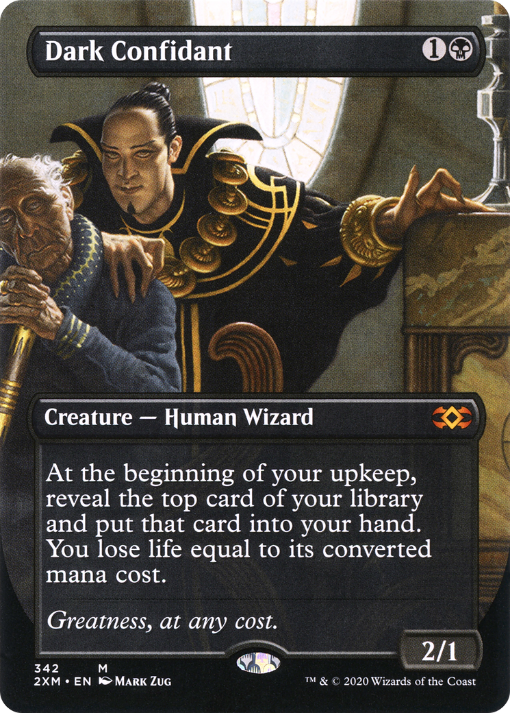 Magic: The Gathering - Dark Confidant Foil - Double Masters