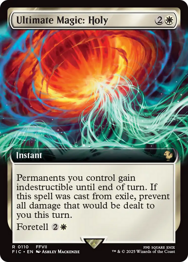 Magic: The Gathering - Ultimate Magic: Holy Foil - Final Fantasy Commander