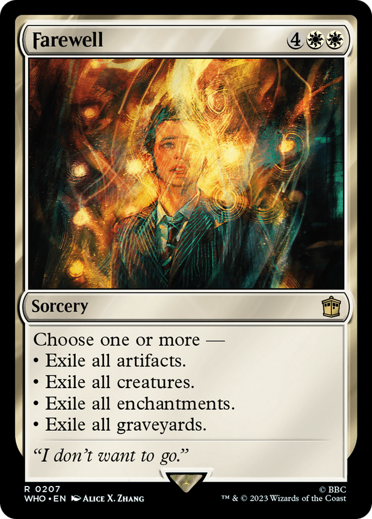 Magic: The Gathering - Farewell - Doctor Who
