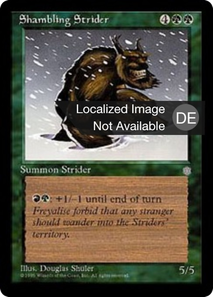 Magic: The Gathering - Schlurfendes Untier - Ice Age