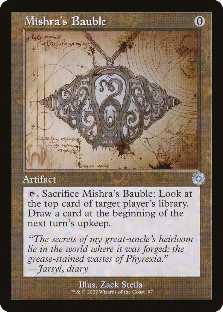 Magic: The Gathering - Mishra's Bauble - The Brothers' War Retro Artifacts