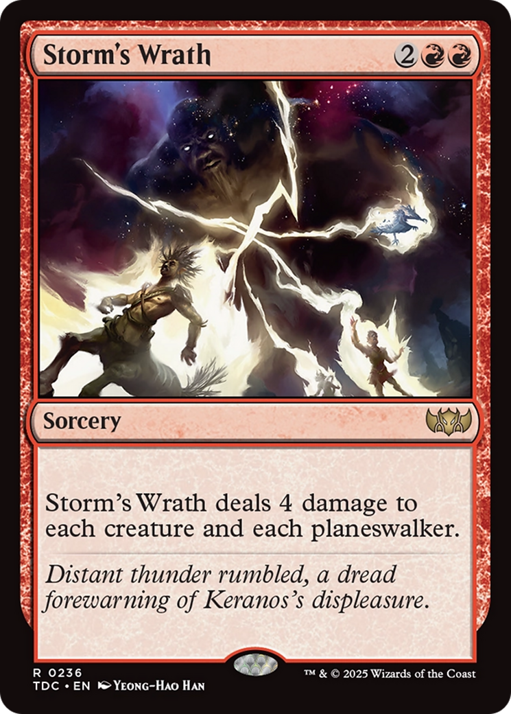 Magic: The Gathering - Storm's Wrath - Tarkir: Dragonstorm Commander