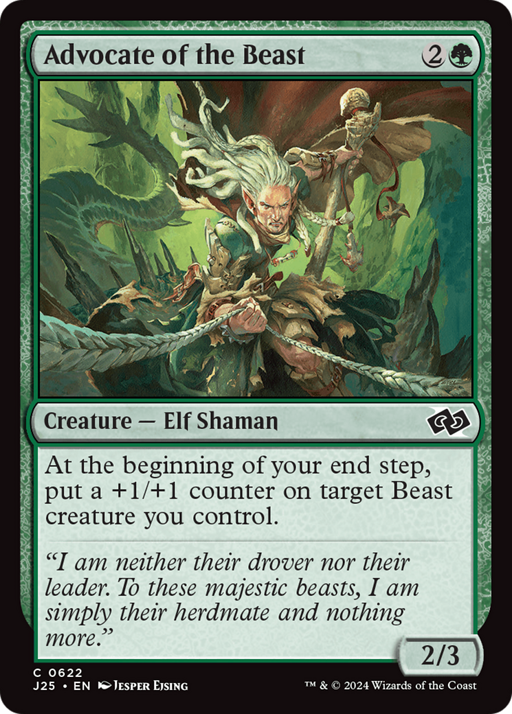 Magic: The Gathering - Advocate of the Beast - Foundations Jumpstart