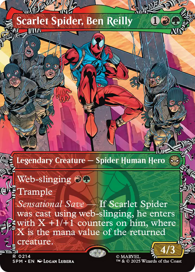 Magic: The Gathering - Scarlet Spider, Ben Reilly Foil - Marvel's Spider-Man