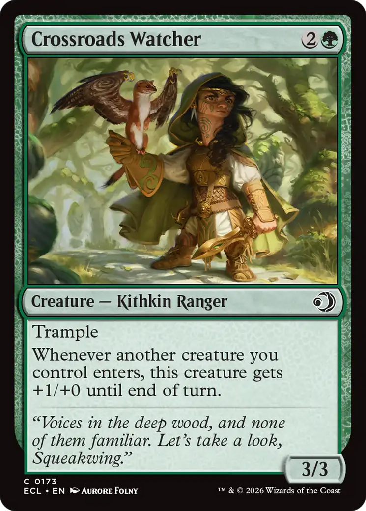 Magic: The Gathering - Crossroads Watcher Foil - Lorwyn Eclipsed
