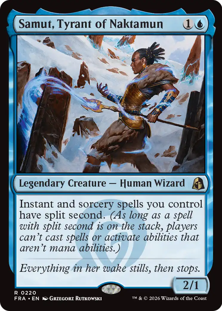 Magic: The Gathering - Samut, Tyrant of Naktamun - Reality Fracture