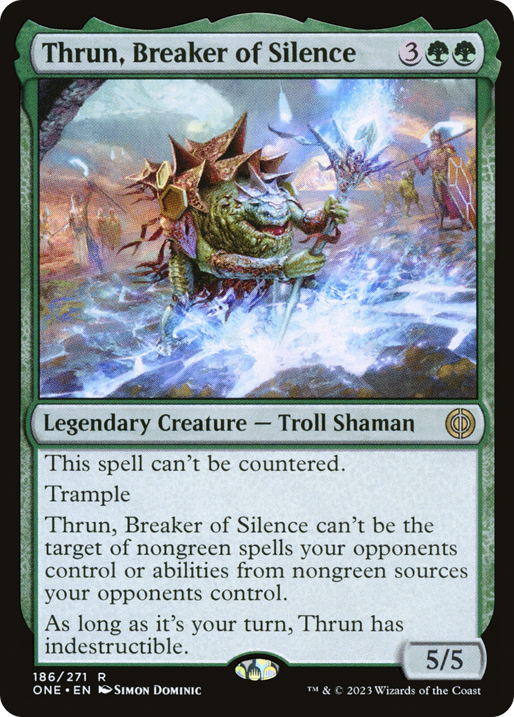 Magic: The Gathering - Thrun, Breaker of Silence Foil - Phyrexia: All Will Be One