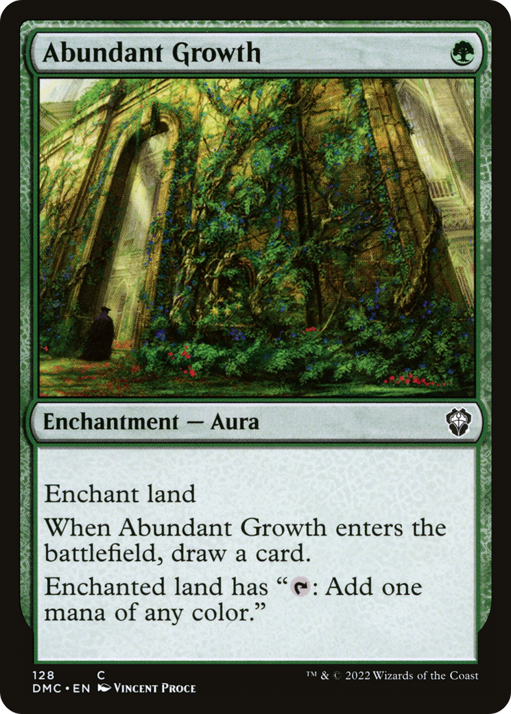 Magic: The Gathering - Abundant Growth - Dominaria United Commander