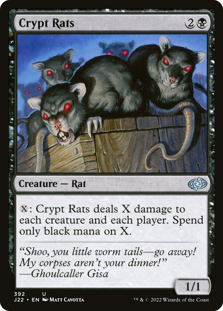 Magic: The Gathering - Crypt Rats - Jumpstart 2022