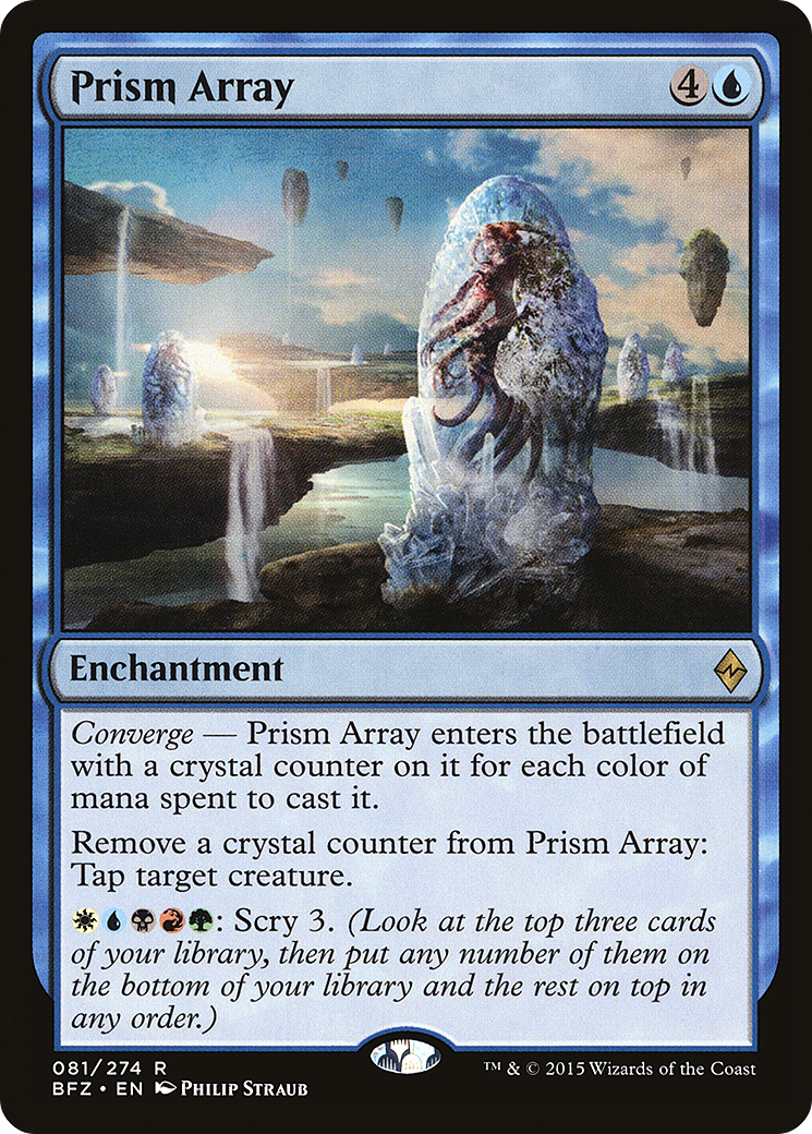Magic: The Gathering - Prism Array Foil - Battle for Zendikar