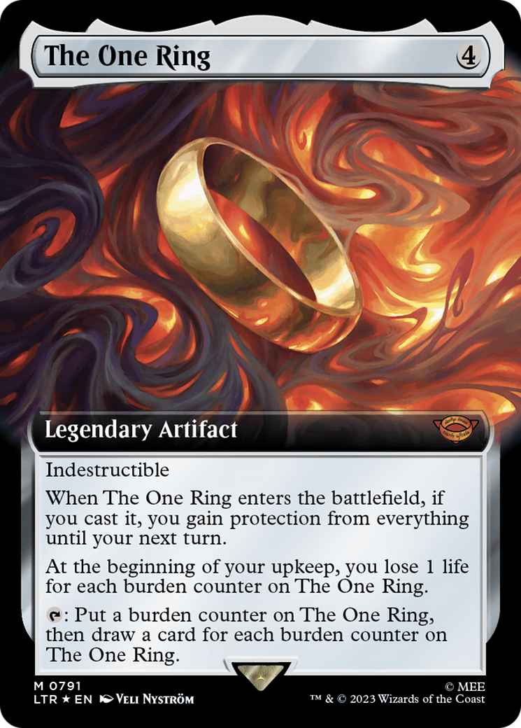Magic: The Gathering - The One Ring Foil - The Lord of the Rings: Tales of Middle-earth