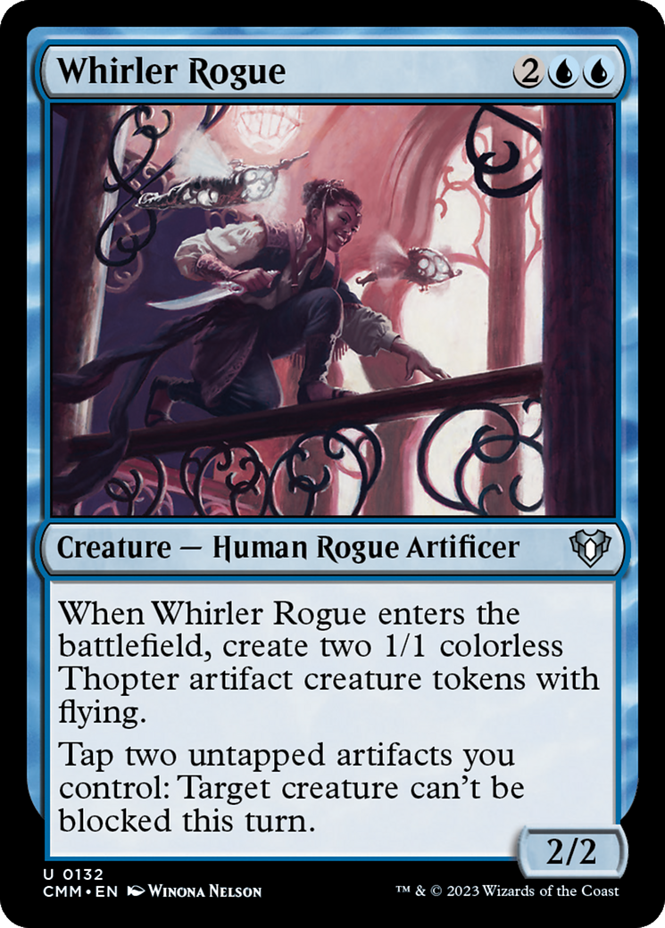 Magic: The Gathering - Whirler Rogue - Commander Masters