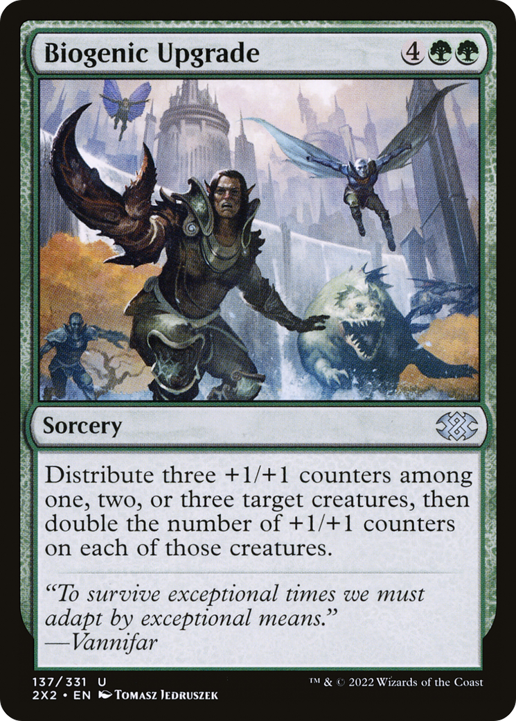 Magic: The Gathering - Biogenic Upgrade Foil - Double Masters 2022