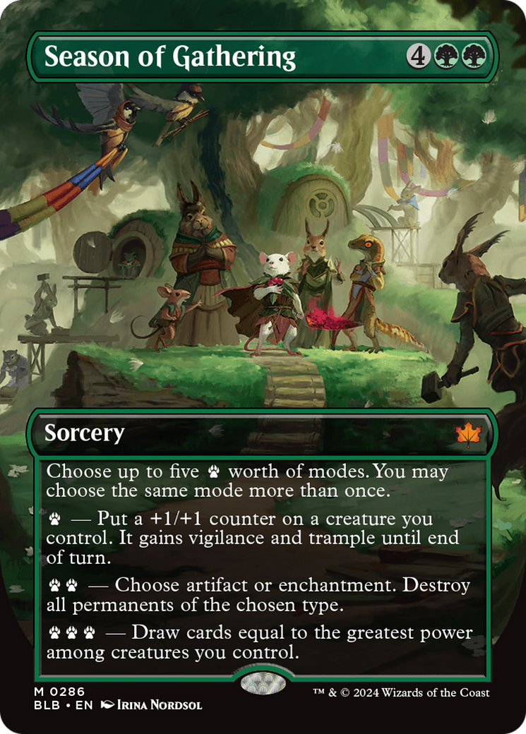 Magic: The Gathering - Season of Gathering - Bloomburrow