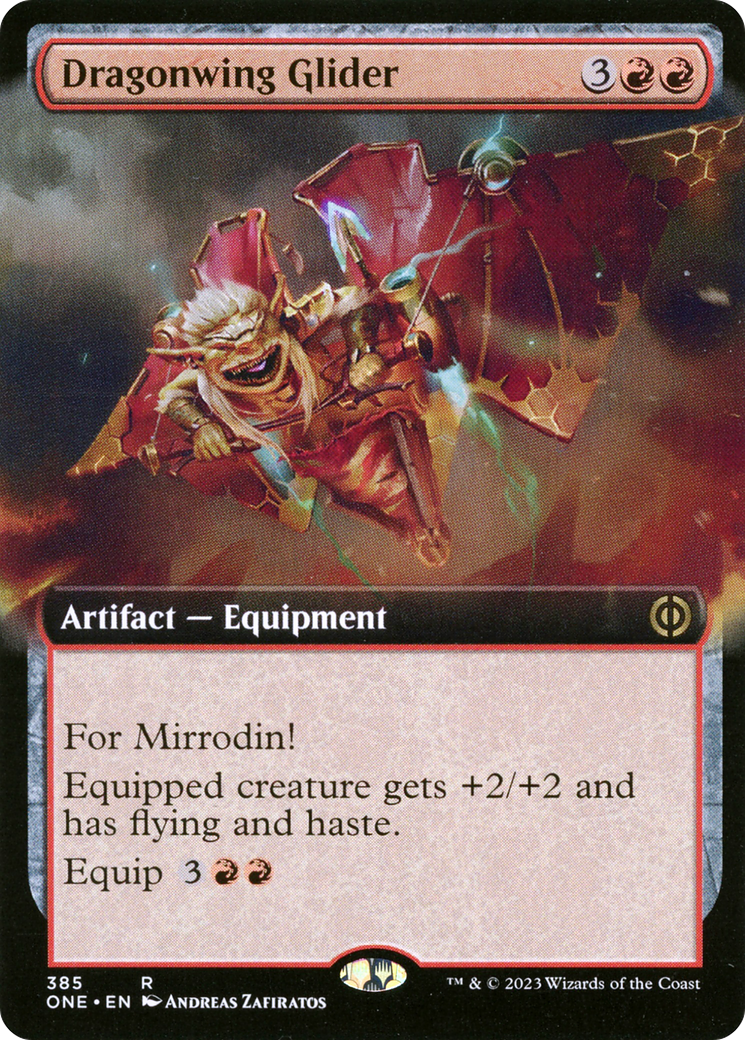 Magic: The Gathering - Dragonwing Glider Foil - Phyrexia: All Will Be One