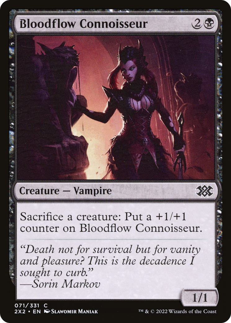 Magic: The Gathering - Bloodflow Connoisseur - Double Masters 2022