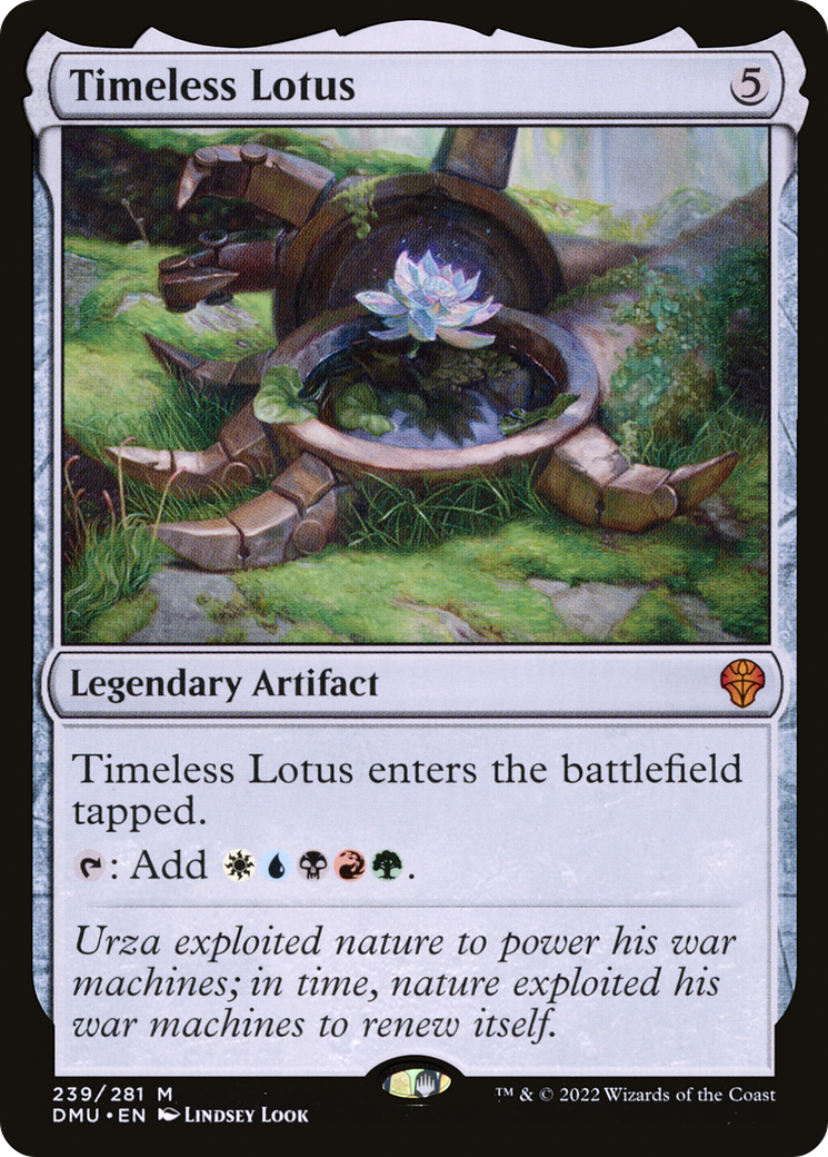Magic: The Gathering - Timeless Lotus Foil - Dominaria United