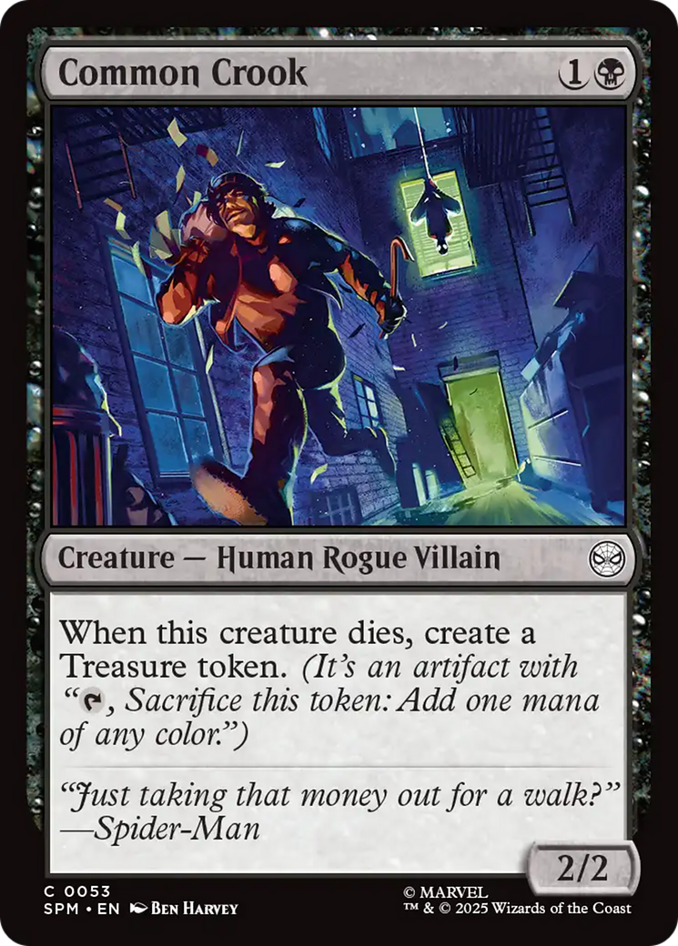 Magic: The Gathering - Common Crook - Marvel's Spider-Man