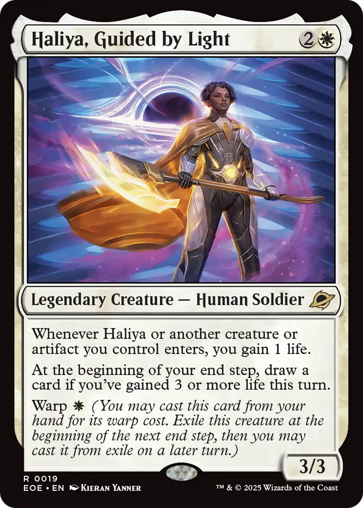 Magic: The Gathering - Haliya, Guided by Light Foil - Edge of Eternities