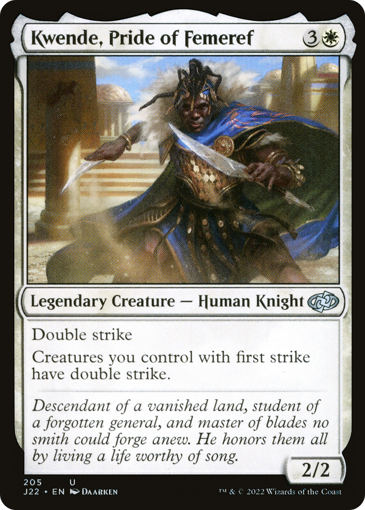 Magic: The Gathering - Kwende, Pride of Femeref - Jumpstart 2022