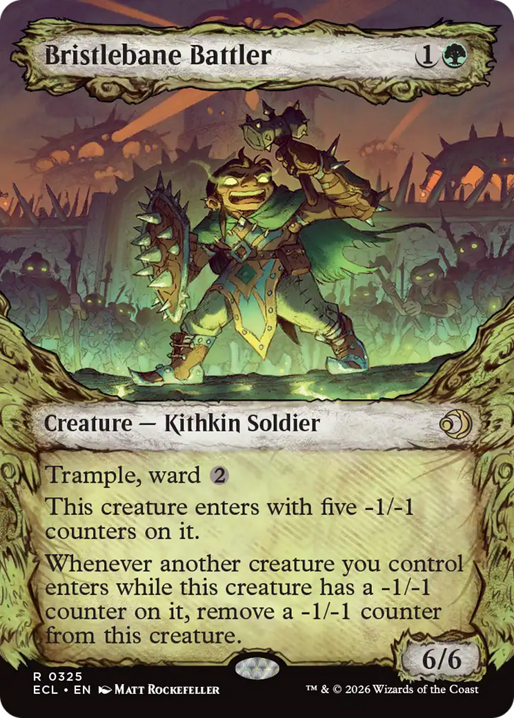 Magic: The Gathering - Bristlebane Battler Foil - Lorwyn Eclipsed
