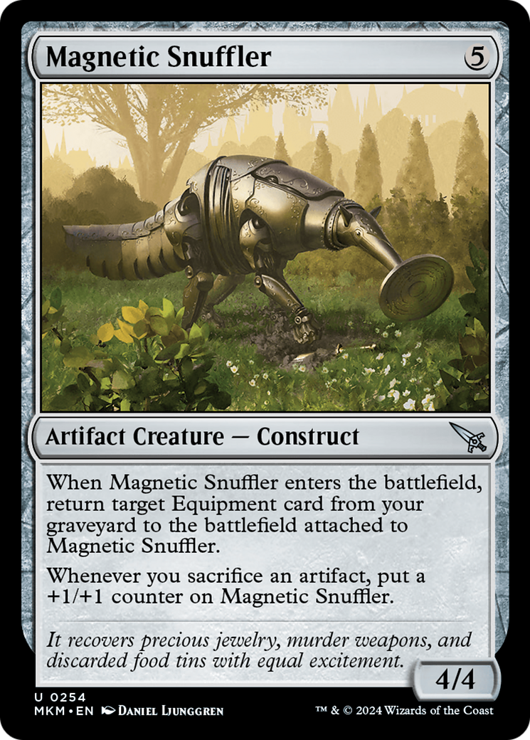 Magic: The Gathering - Magnetic Snuffler Foil - Murders at Karlov Manor