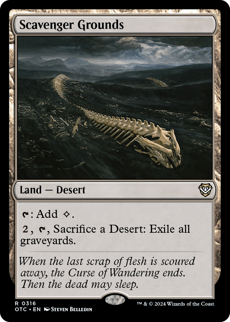 Magic: The Gathering - Scavenger Grounds - Outlaws of Thunder Junction Commander