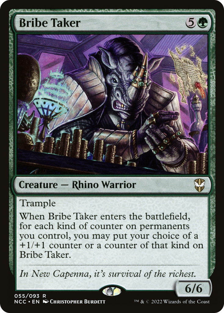 Magic: The Gathering - Bribe Taker - New Capenna Commander