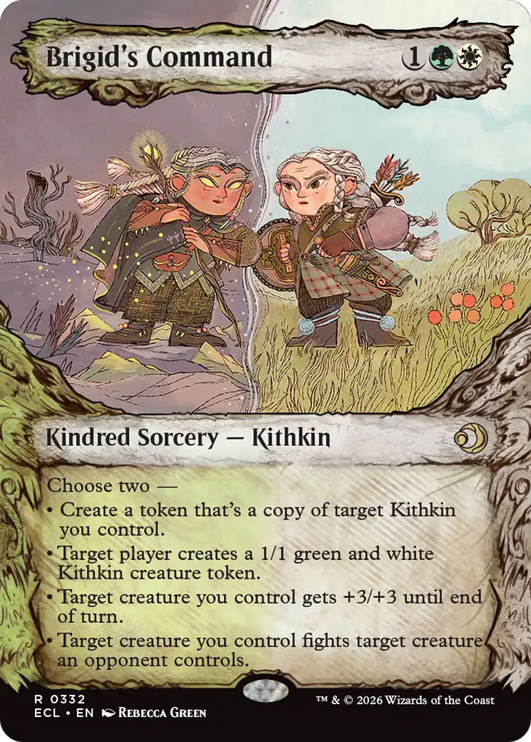 Magic: The Gathering - Brigid's Command Foil - Lorwyn Eclipsed