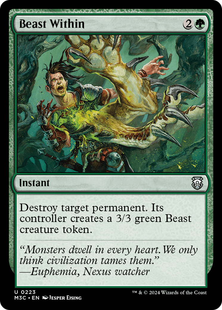 Magic: The Gathering - Beast Within - Modern Horizons 3 Commander