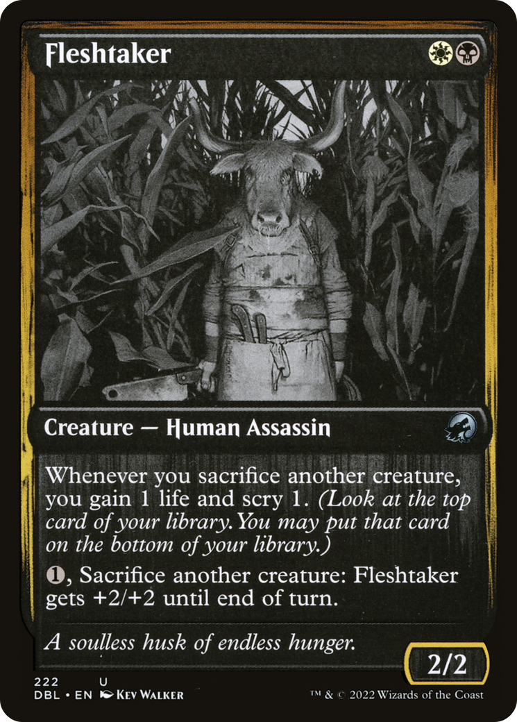 Magic: The Gathering - Fleshtaker Foil - Innistrad: Double Feature