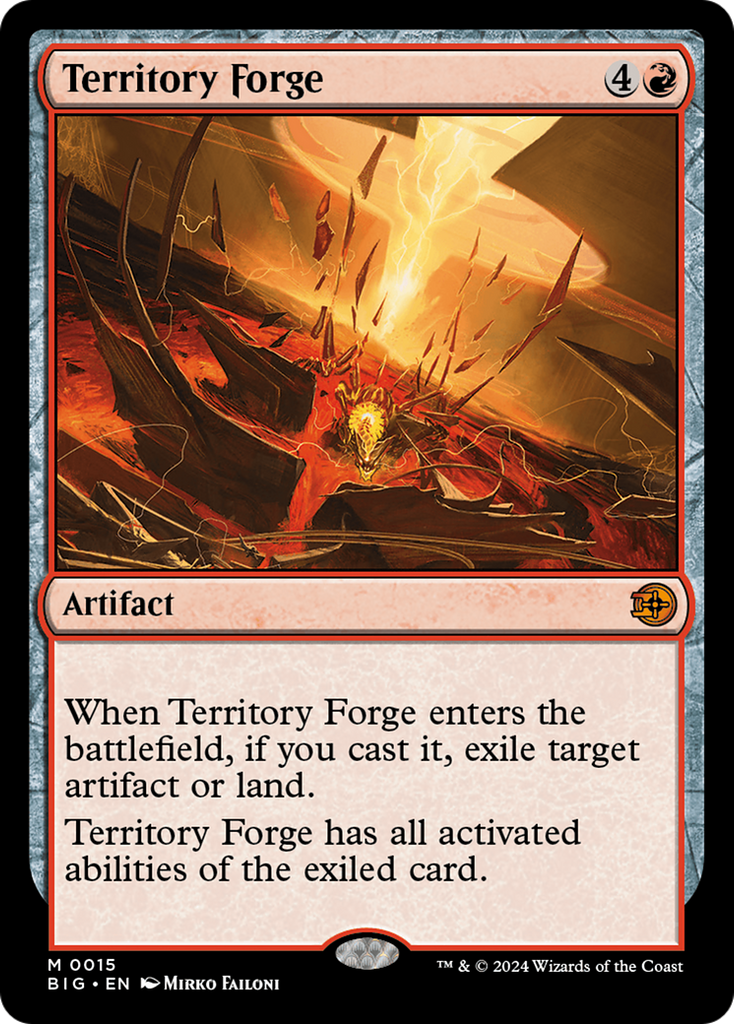 Magic: The Gathering - Territory Forge - The Big Score