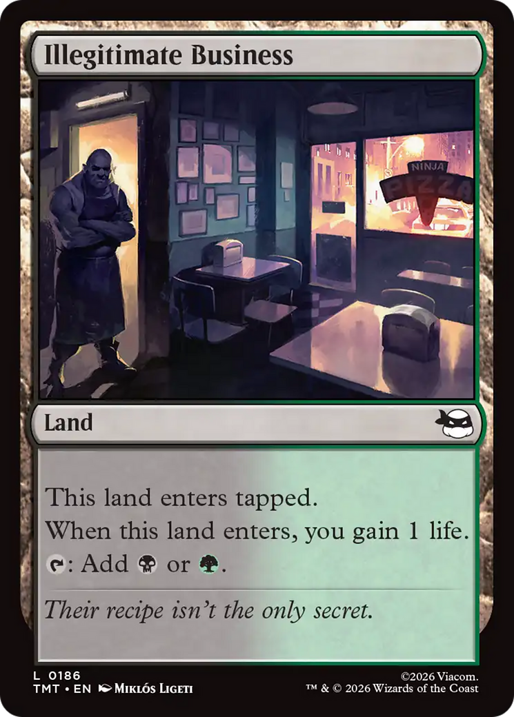 Magic: The Gathering - Illegitimate Business - Teenage Mutant Ninja Turtles