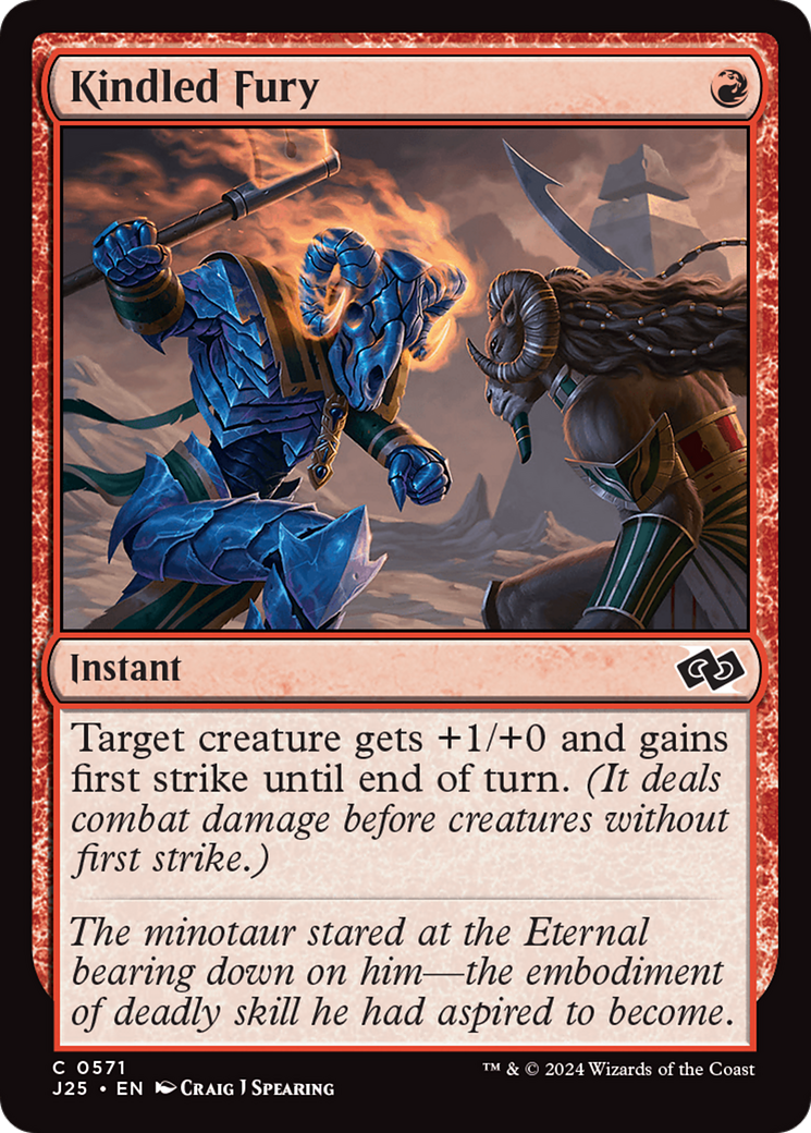 Magic: The Gathering - Kindled Fury - Foundations Jumpstart