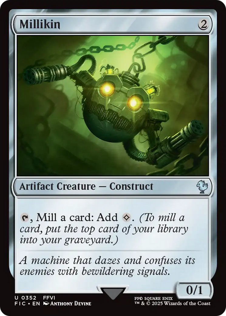 Magic: The Gathering - Millikin - Final Fantasy Commander