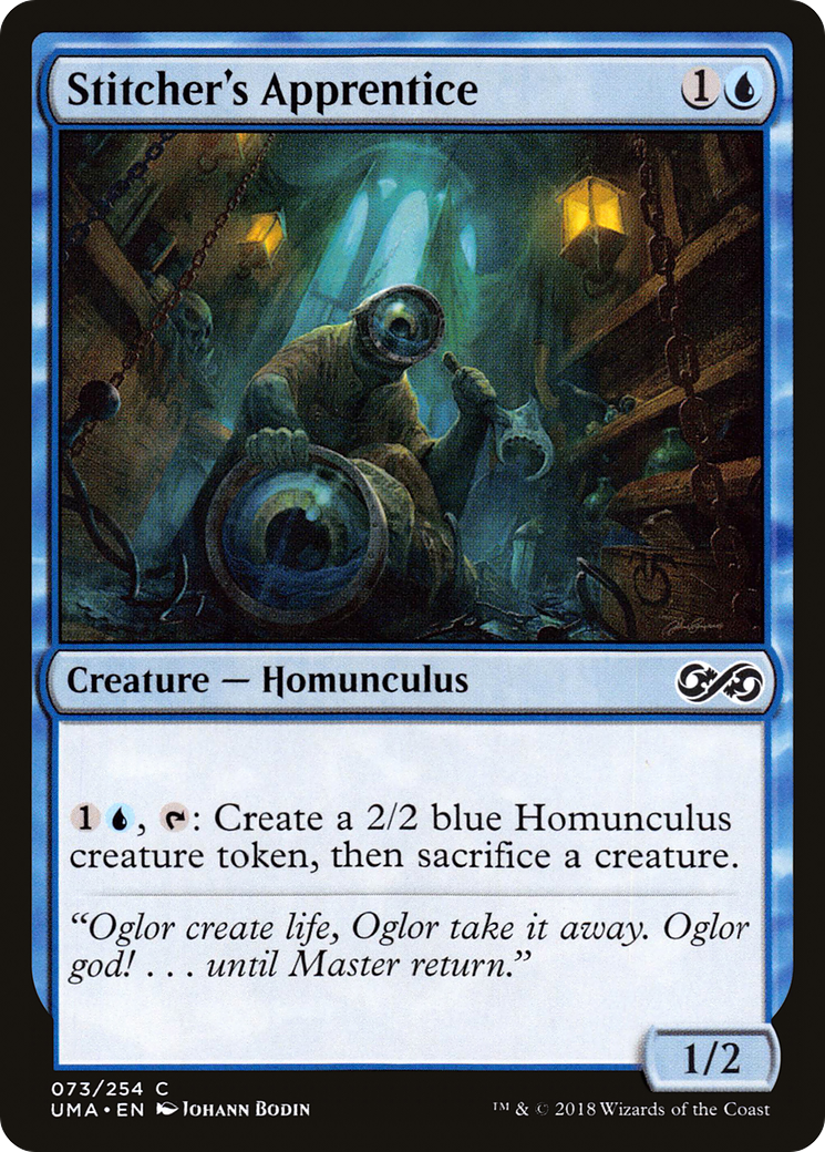 Magic: The Gathering - Stitcher's Apprentice Foil - Ultimate Masters