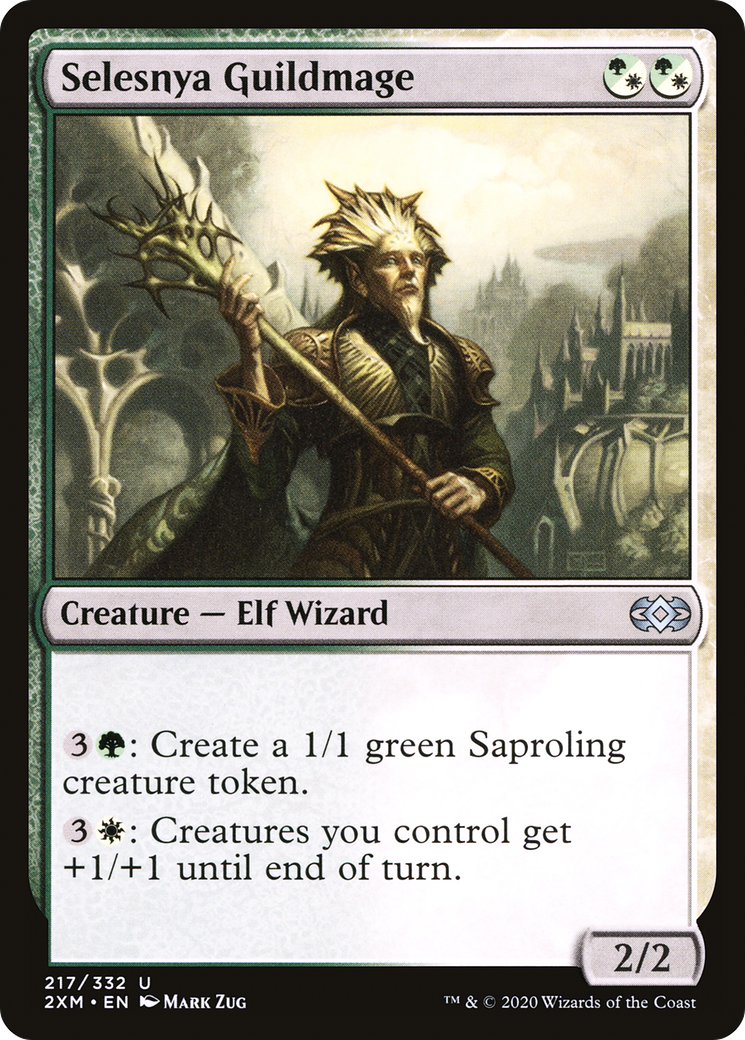 Magic: The Gathering - Selesnya Guildmage Foil - Double Masters