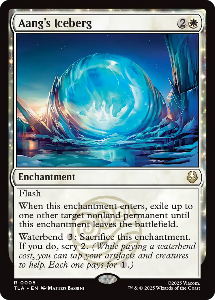 Magic: The Gathering - Aang's Iceberg Foil - Avatar: The Last Airbender
