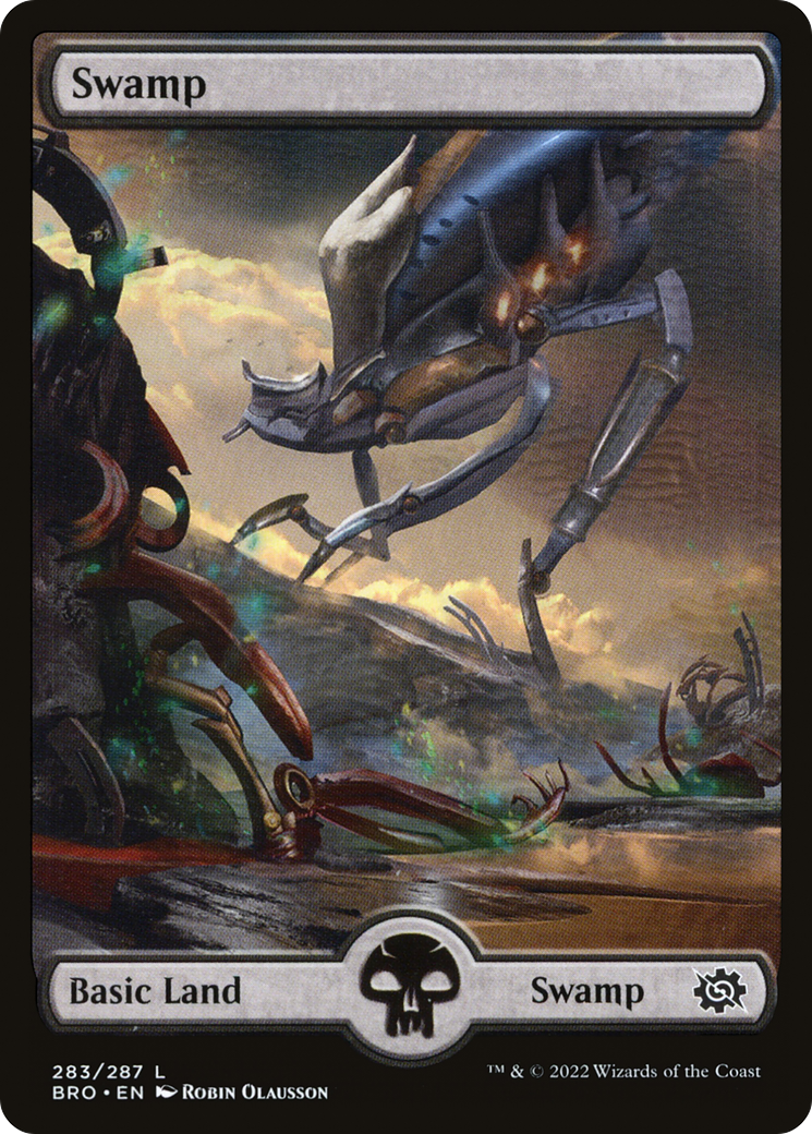 Magic: The Gathering - Swamp #283 Foil - The Brothers' War
