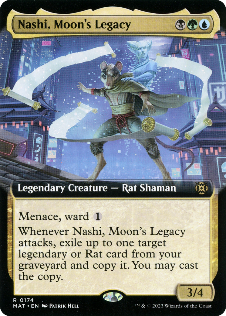 Magic: The Gathering - Nashi, Moon's Legacy Foil - March of the Machine: The Aftermath