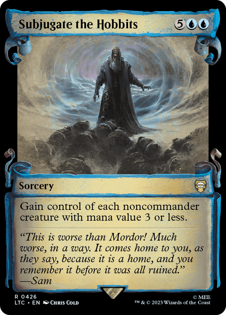 Magic: The Gathering - Subjugate the Hobbits - Tales of Middle-earth Commander