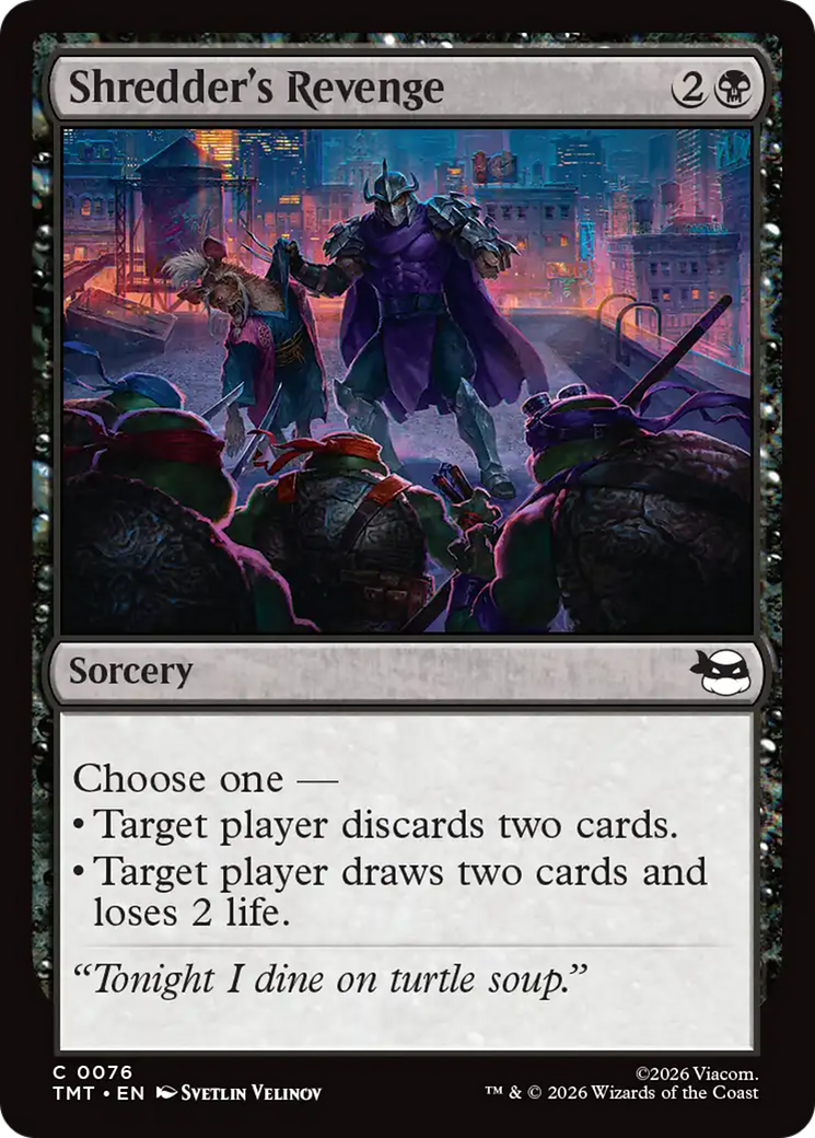 Magic: The Gathering - Shredder's Revenge - Teenage Mutant Ninja Turtles