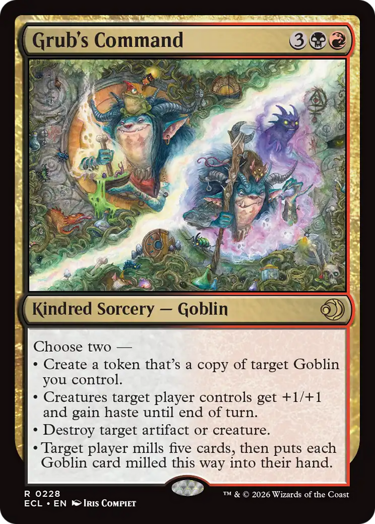 Magic: The Gathering - Grub's Command - Lorwyn Eclipsed