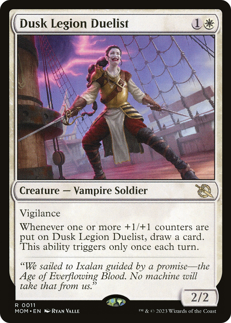 Magic: The Gathering - Dusk Legion Duelist Foil - March of the Machine