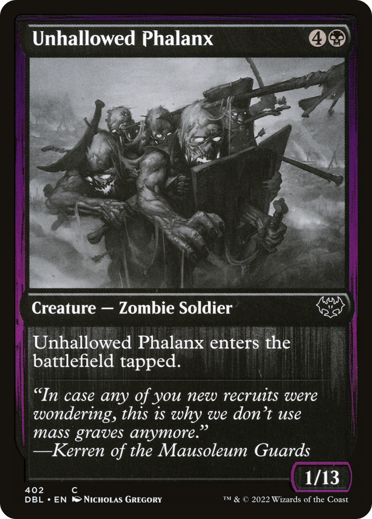 Magic: The Gathering - Unhallowed Phalanx - Innistrad: Double Feature